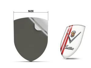 Cadillac Autocollant Silicone Résistant Pro Haute Qualité